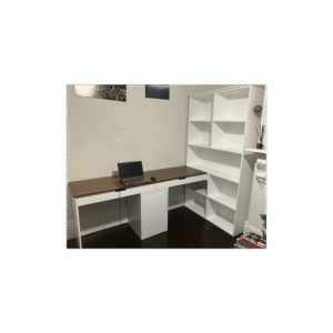Desk/Bookcase combination unit