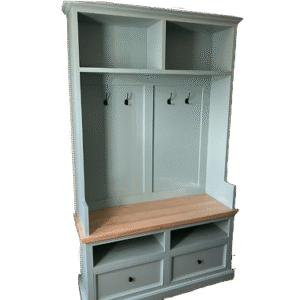 Painted Dulux Mudroom With Drawers